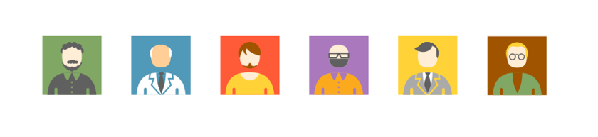 Users avatars to protect privacy
